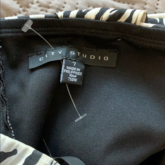 Zebra print dress - Picture 3 of 3